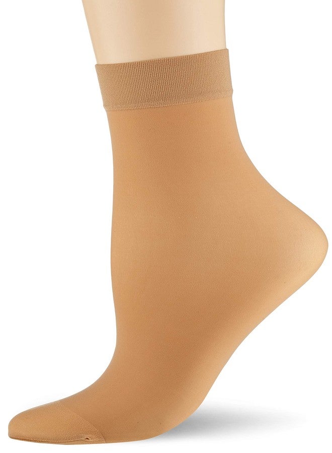 Wolford Women's Individual 10 Denier Socks Sheer Elegance & Comfort Hosiery for Everyday